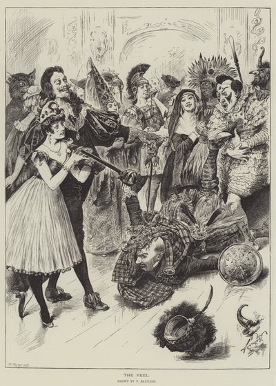 De Reel door Frederick Barnard